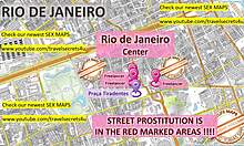 Mapa do sexo do Rio de Janeiro com cenas de adolescentes e prostitutas
