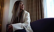 Japán feleséget dug a barátja a házi videóban